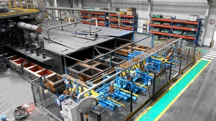 capacity expansion works within a fully operational foundry